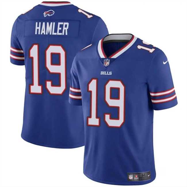 Men & Women & Youth Buffalo Bills #19 KJ Hamler Blue 2024 Vapor Untouchable Limited Stitched Jersey